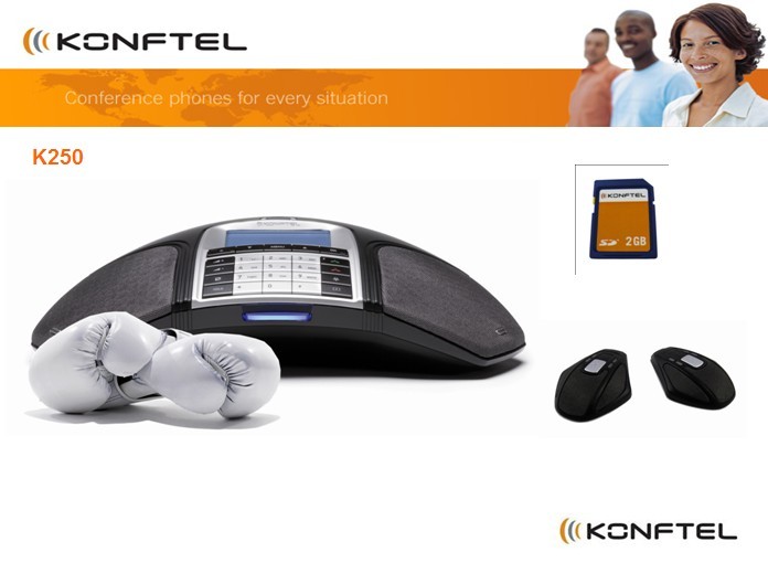 konftel 250錄音會議電話