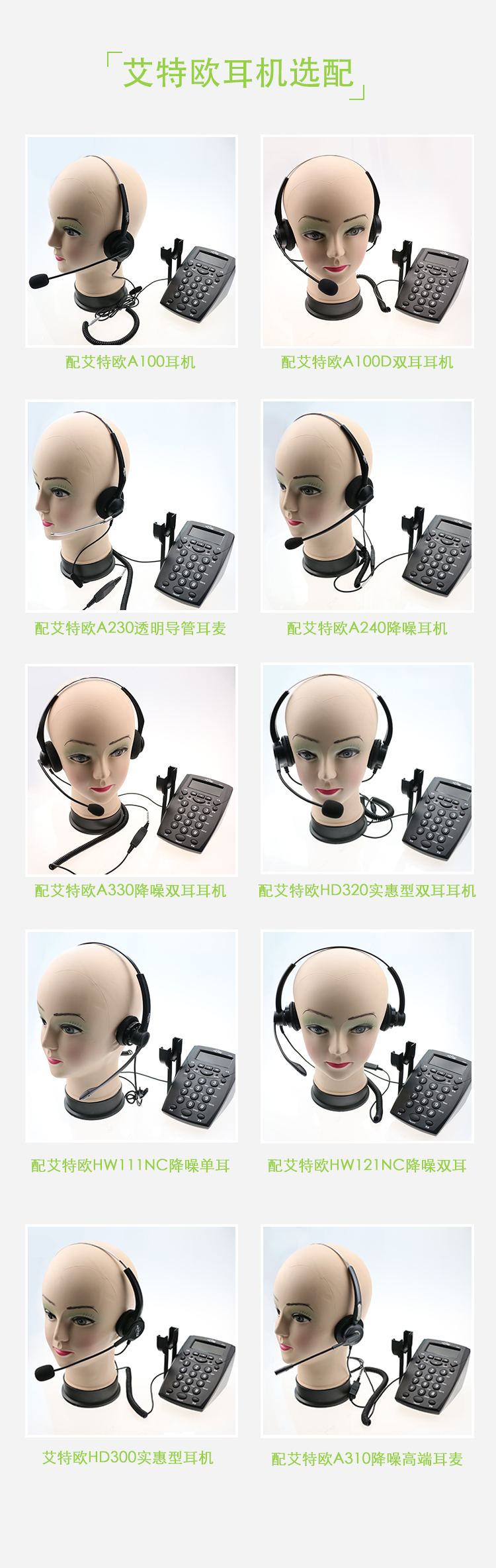 呼叫中心電話耳機